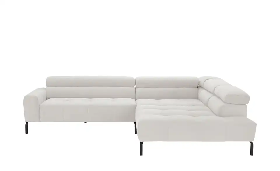 Max Schelling Ecksofa MS Verve verstellbare Kopfteile, Frontansicht