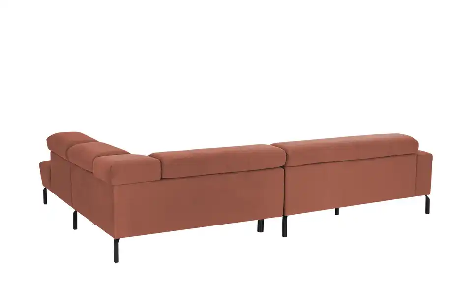 Max Schelling Ecksofa MS Verve verstellbare Kopfteile, Rückansicht
