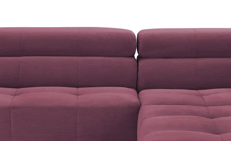 Max Schelling Ecksofa MS Verve verstellbare Kopfteile, Detailansicht