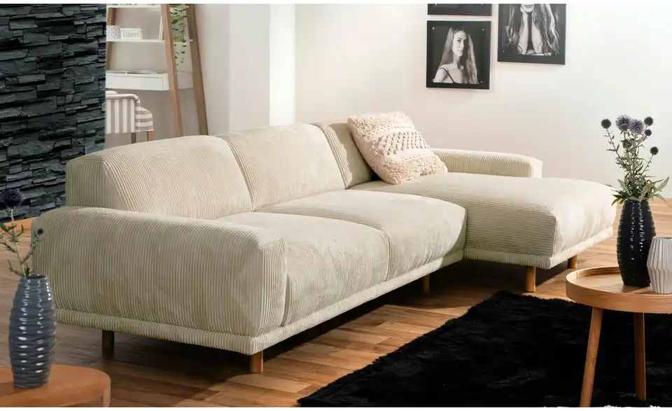 Max Winzer Ecksofa Penelope, in Wohnsituation