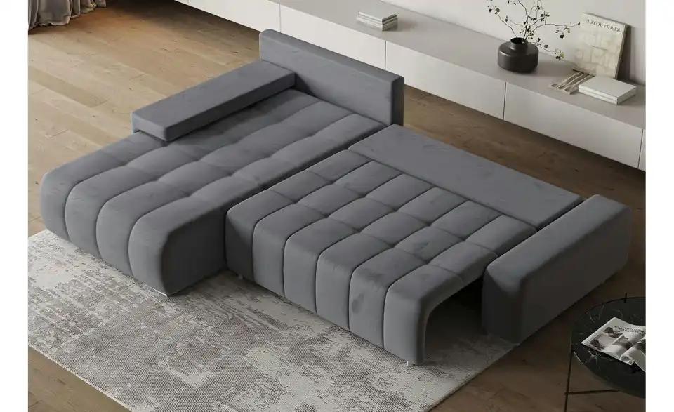 MASSENO Ecksofa Alese mit Schlaffunktion, in Wohnsituation