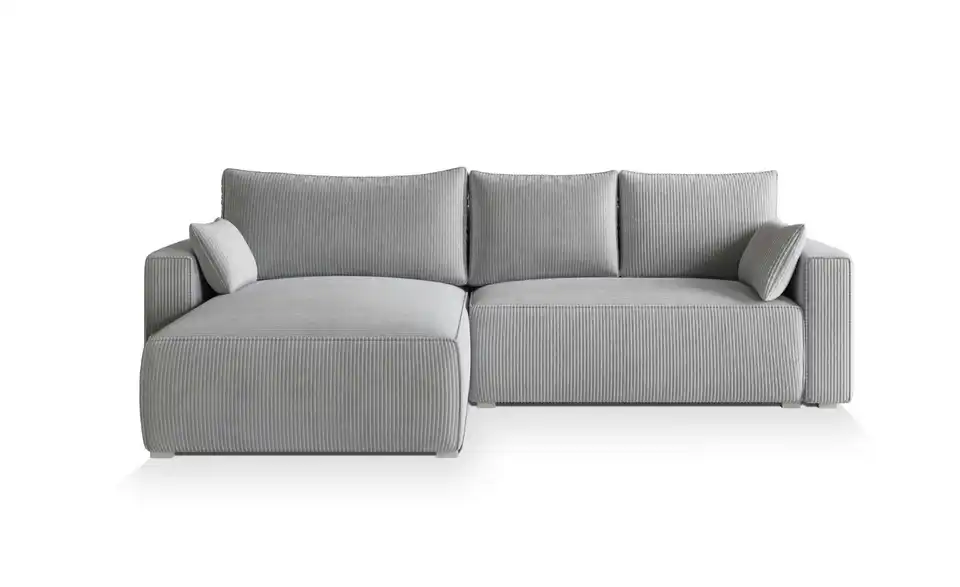 MASSENO Ecksofa Foril mit Schlaffunktion, Frontansicht