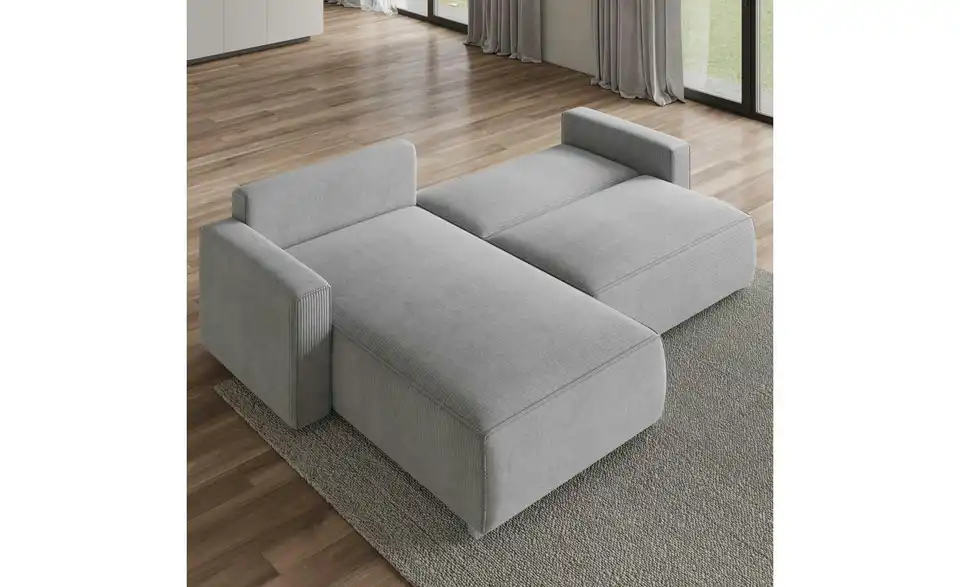 MASSENO Ecksofa Foril mit Schlaffunktion, in Wohnsituation