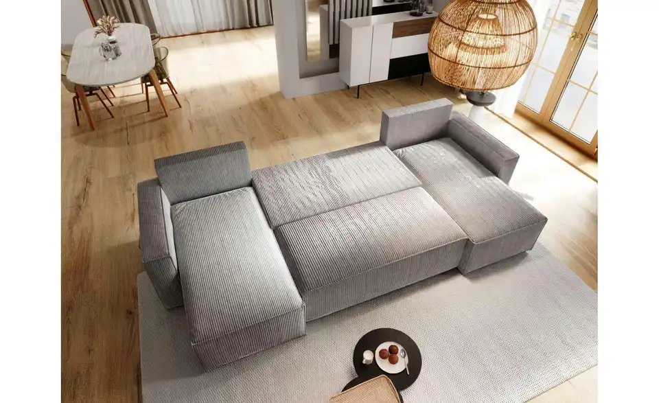 MASSENO Wohnlandschaft Aspra mit Schlaffunktion, in Wohnsituation