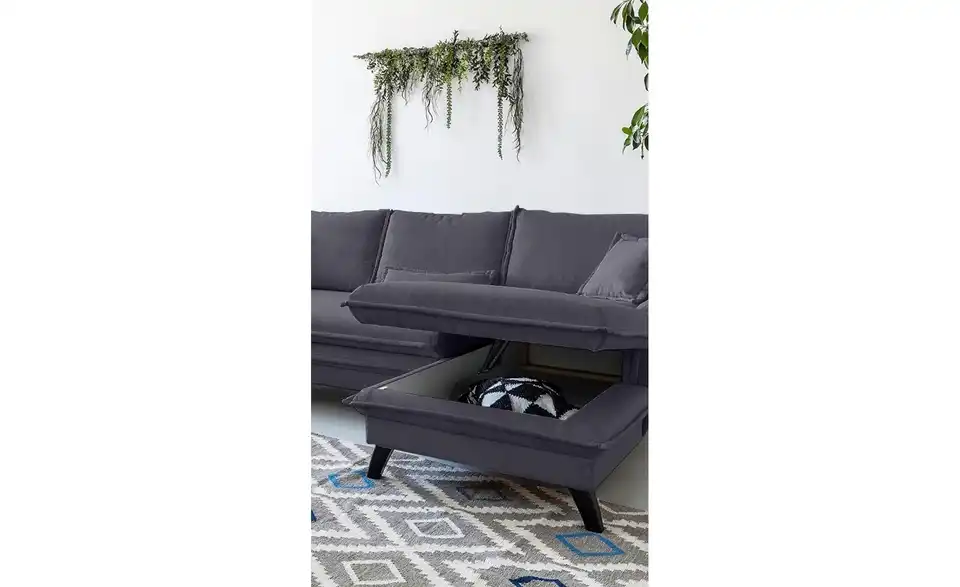 Miuform Wohnlandschaft Charming Charlie mit Schlaffunktion, Detailansicht