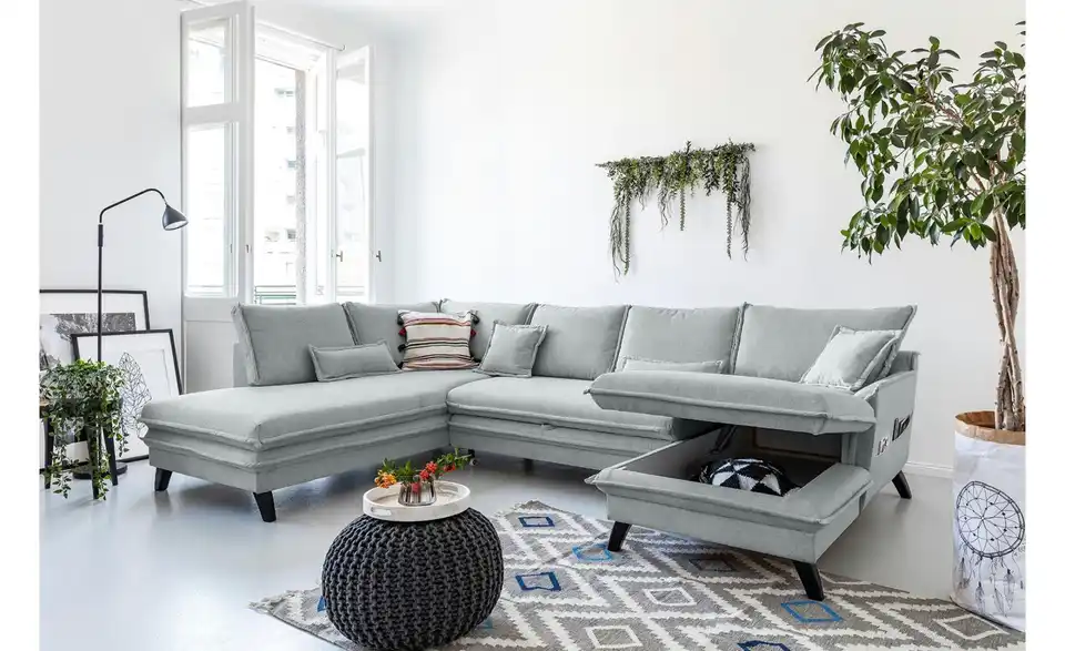 Miuform Wohnlandschaft Charming Charlie mit Schlaffunktion, Funktionsansicht