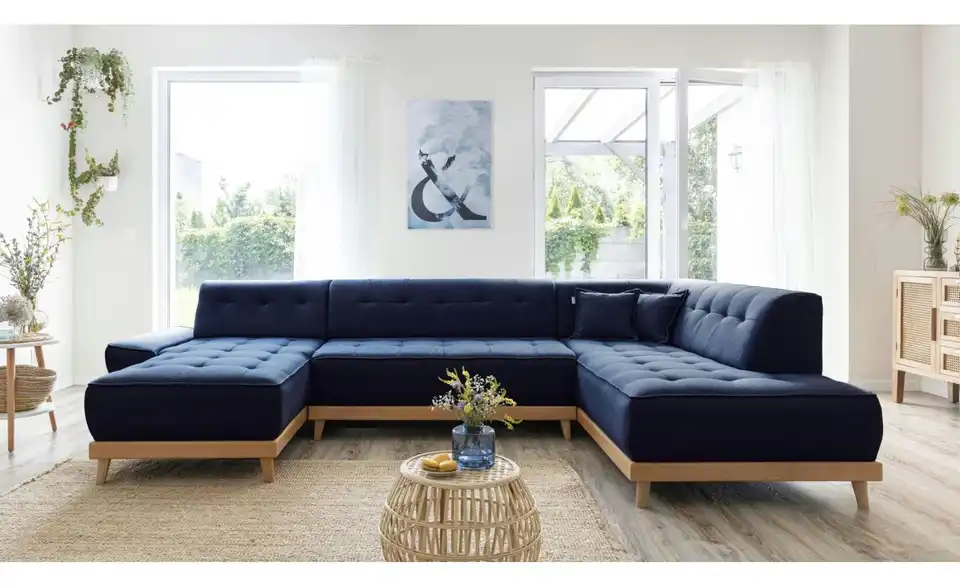 Miuform Wohnlandschaft Dazzling Daisy mit Schlaffunktion, in Wohnsituation