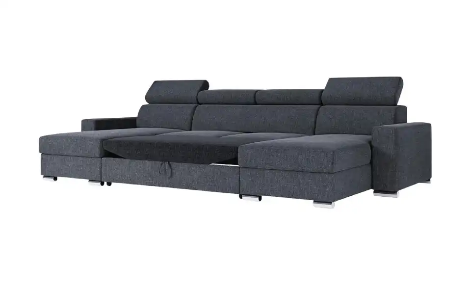 Wohnlandschaft Valencia mit Schlaffunktion, Funktionsansicht