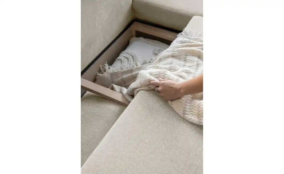 Miuform Ecksofa Scandic Lagom mit Schlaffuntkion, Detailansicht