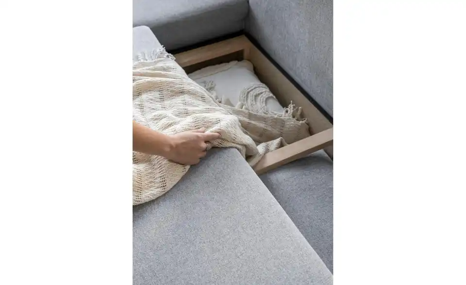 Miuform Wohnlandschaft Scandic Lagom mit Schlaffunktion, Detailansicht