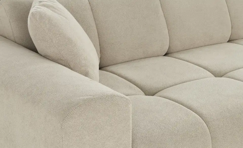 Ecksofa Master mit elektrischer Sitztiefenverstellung, Detailansicht