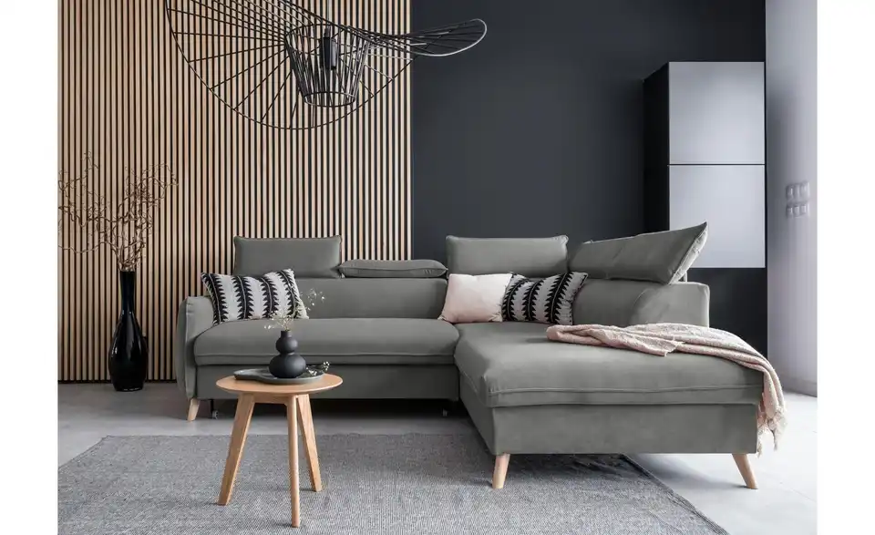 Miuform Ecksofa Sweet Harmony mit Schlaffunktion, in Wohnsituation
