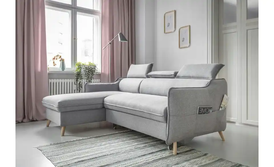 Miuform Ecksofa Sweet Harmony mit Schlaffunktion, in Wohnsituation