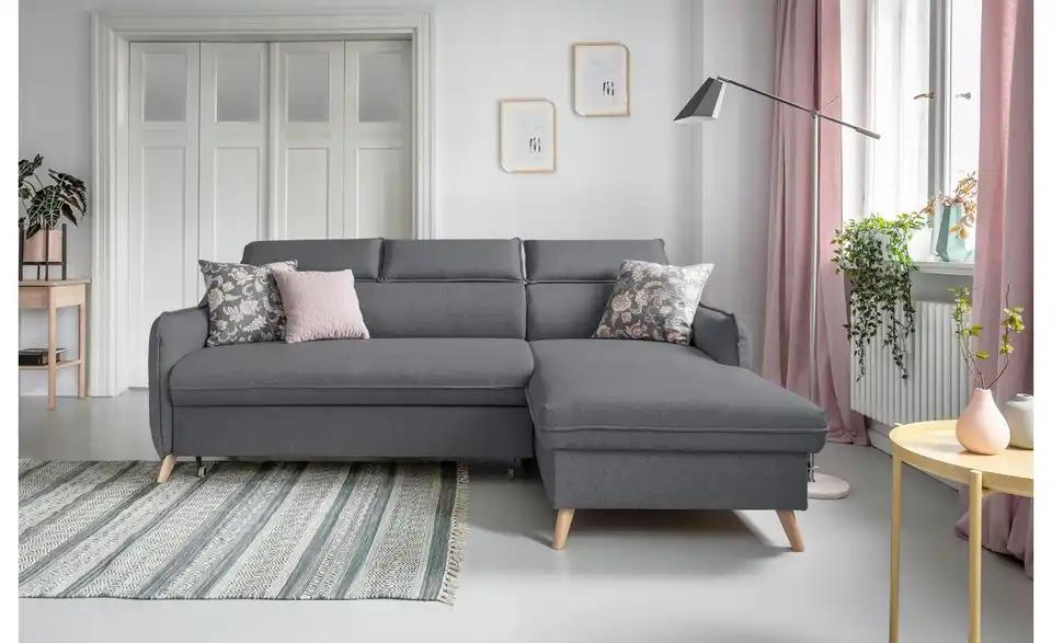 Miuform Ecksofa Sweet Harmony mit Schlaffunktion, in Wohnsituation