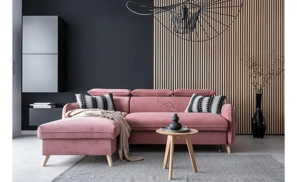 Miuform Ecksofa Sweet Harmony mit Schlaffunktion, in Wohnsituation
