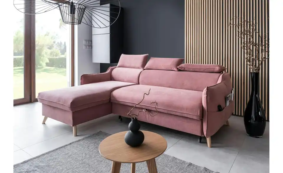 Miuform Ecksofa Sweet Harmony mit Schlaffunktion, in Wohnsituation