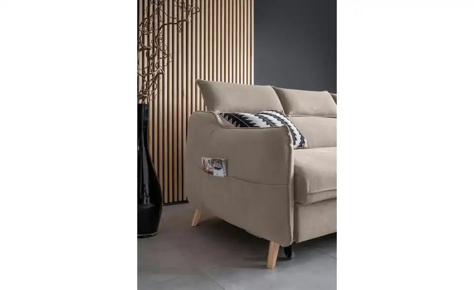 Miuform Ecksofa Sweet Harmony mit Schlaffunktion, Detailansicht