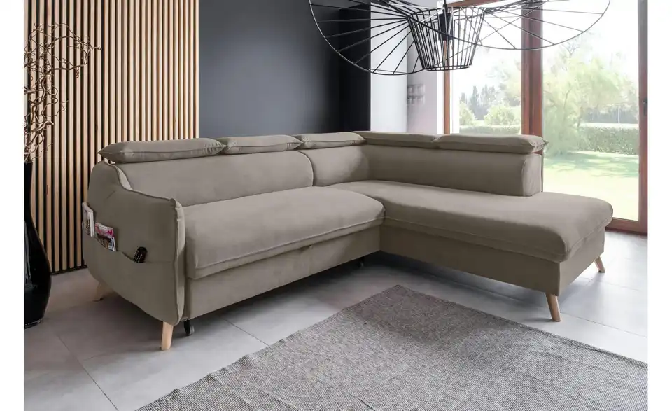 Miuform Ecksofa Sweet Harmony mit Schlaffunktion, in Wohnsituation