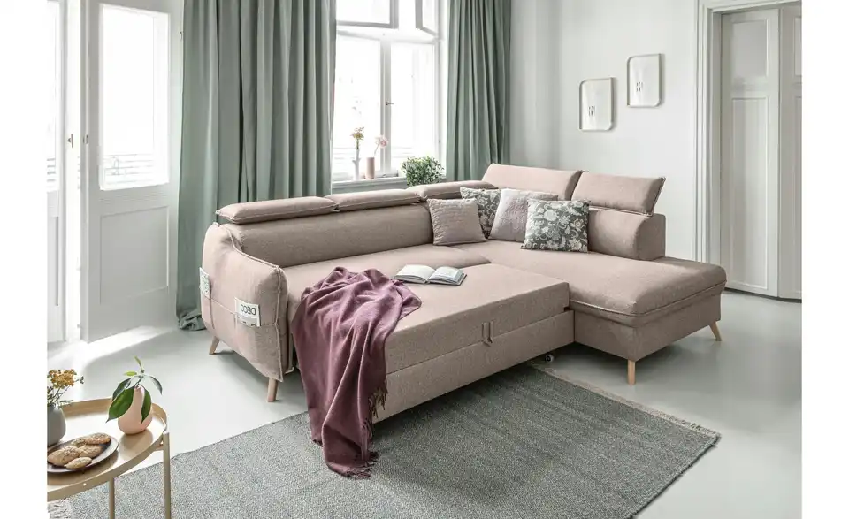 Miuform Ecksofa Sweet Harmony mit Schlaffunktion, Funktionsansicht