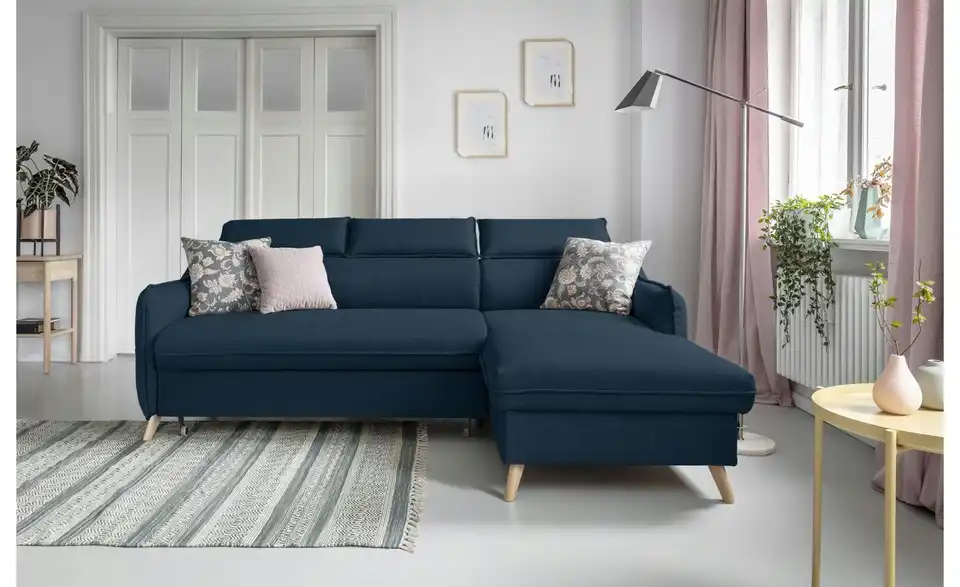 Miuform Ecksofa Sweet Harmony mit Schlaffunktion, in Wohnsituation