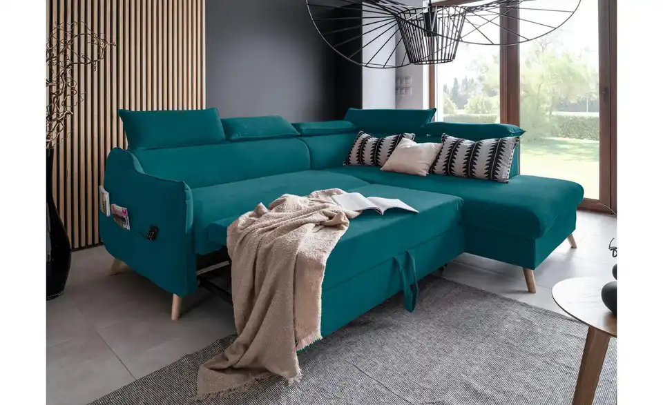 Miuform Ecksofa Sweet Harmony mit Schlaffunktion, Funktionsansicht