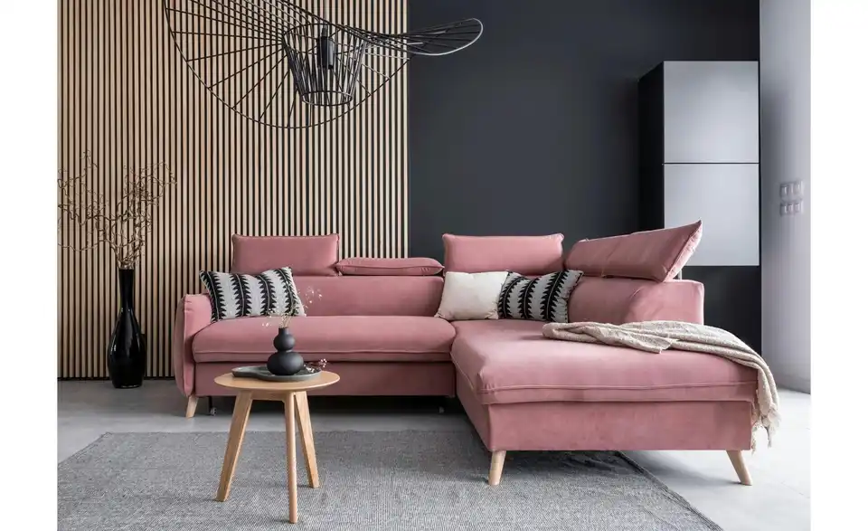 Miuform Ecksofa Sweet Harmony mit Schlaffunktion, in Wohnsituation