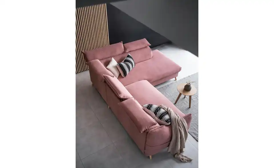 Miuform Ecksofa Sweet Harmony mit Schlaffunktion, in Wohnsituation