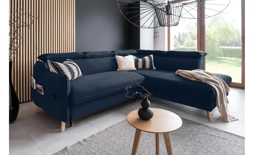 Miuform Ecksofa Sweet Harmony mit Schlaffunktion, in Wohnsituation