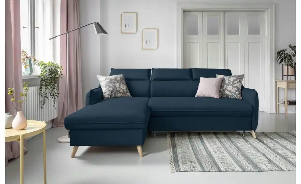 Miuform Ecksofa Sweet Harmony mit Schlaffunktion, in Wohnsituation