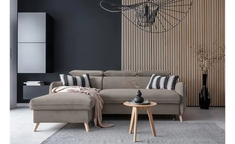 Miuform Ecksofa Sweet Harmony mit Schlaffunktion, in Wohnsituation