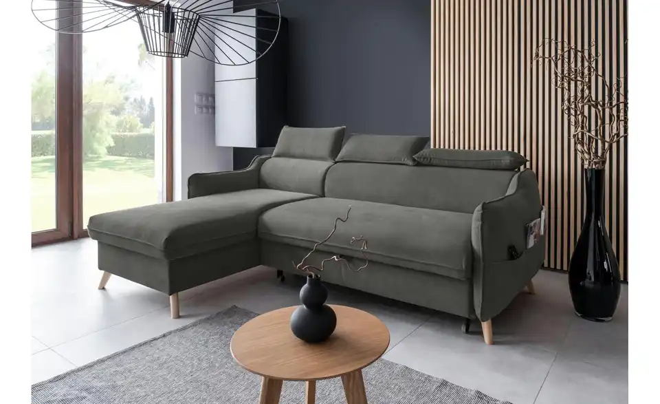 Miuform Ecksofa Sweet Harmony mit Schlaffunktion, in Wohnsituation