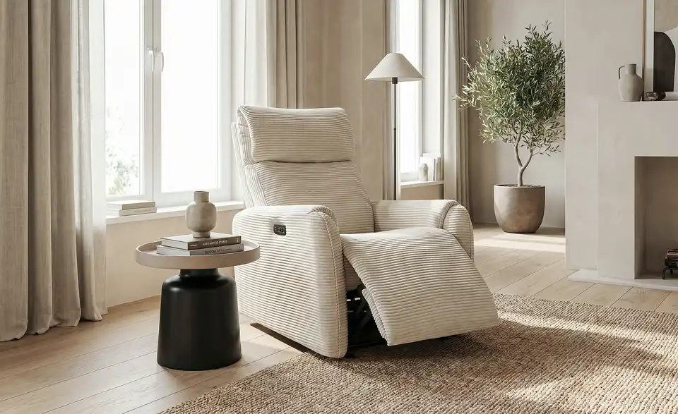 uno Sessel Glen mit Relaxfunktion, in Wohnsituation