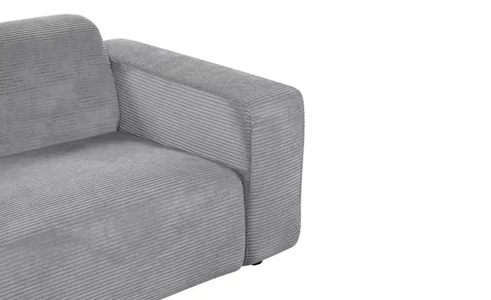 uno Einzelsofa Sani aus Cord, Detailansicht
