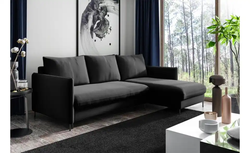 Ecksofa Bellis, in Wohnsituation