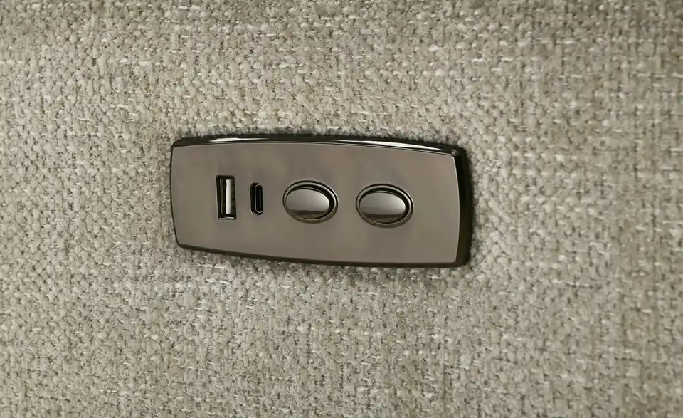 uno Ecksofa Isabeli Mikrofaser, Detailansicht