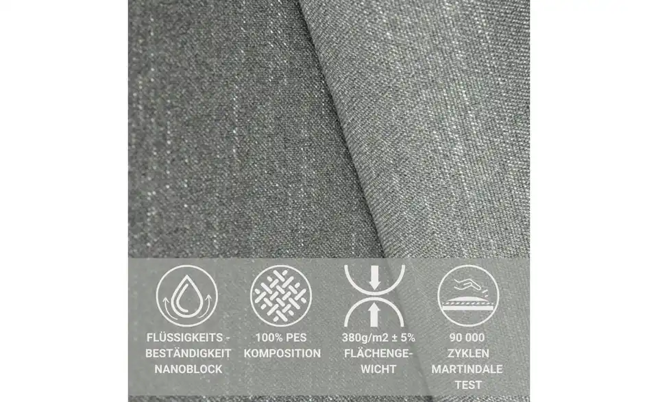 Ecksofa Concord, Bild mit Text