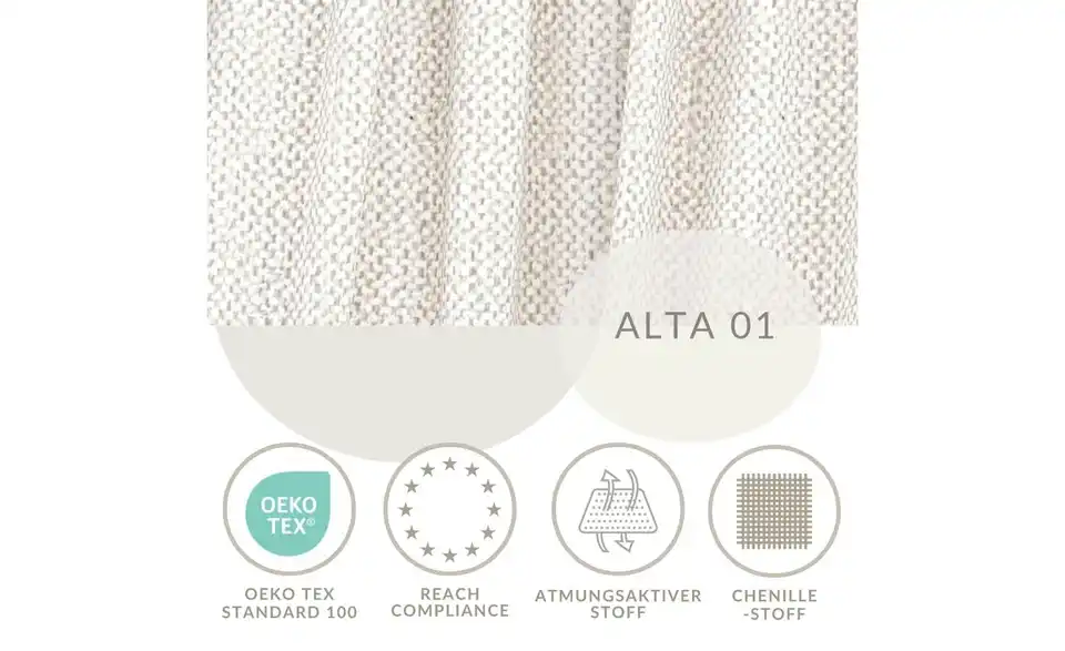 Einzelsofa, Bild mit Text