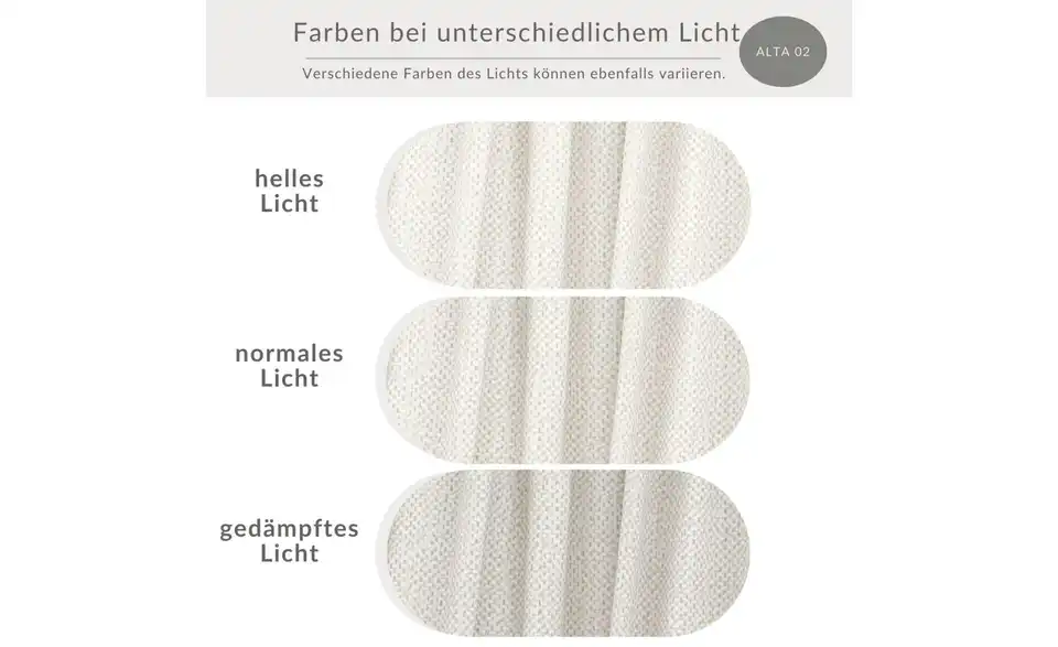 Einzelsofa, Bild mit Text