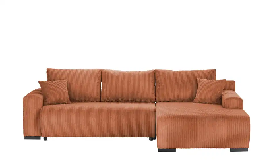 Ecksofa Nelly mit Schlaffunktion, Frontansicht