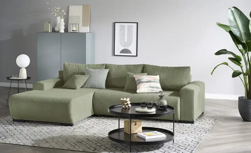Ecksofa Nelly mit Schlaffunktion, Perspektive