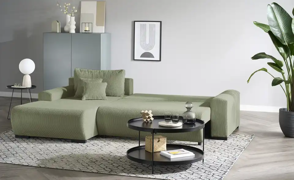 Ecksofa Nelly mit Schlaffunktion, Funktionsansicht