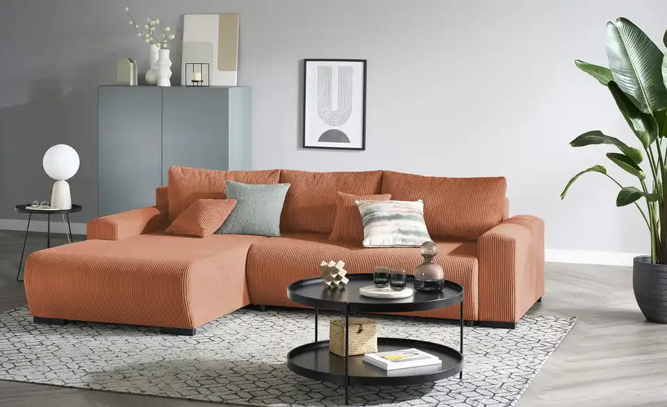 Ecksofa Nelly mit Schlaffunktion, Perspektive