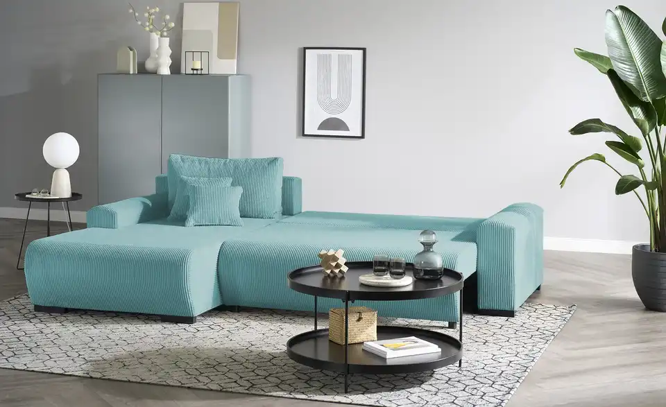 Ecksofa Nelly mit Schlaffunktion, Funktionsansicht