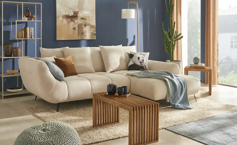 bobb Ecksofa Bellani III, in Wohnsituation