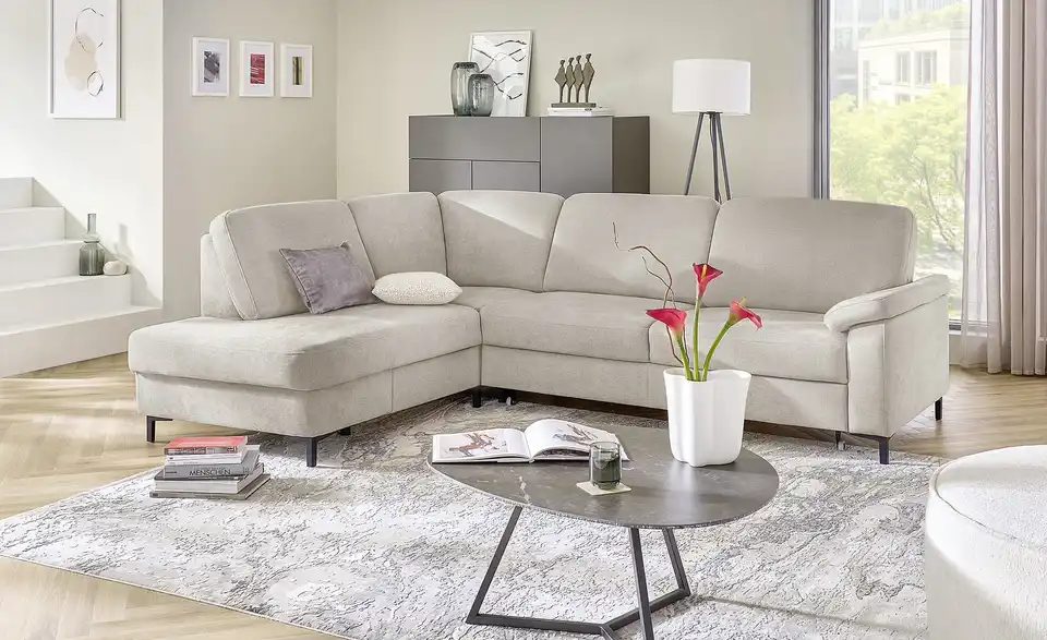 meinSofa Ecksofa Carmen, in Wohnsituation