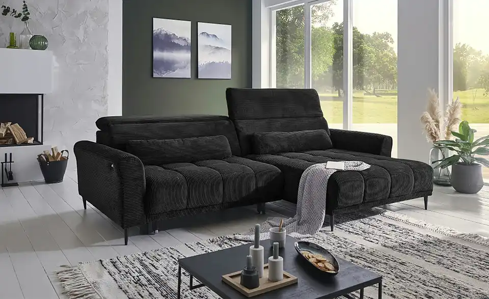 Ecksofa Logan, in Wohnsituation