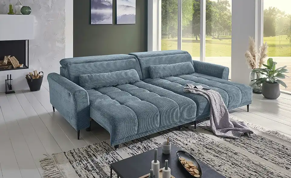 Ecksofa Logan, in Wohnsituation