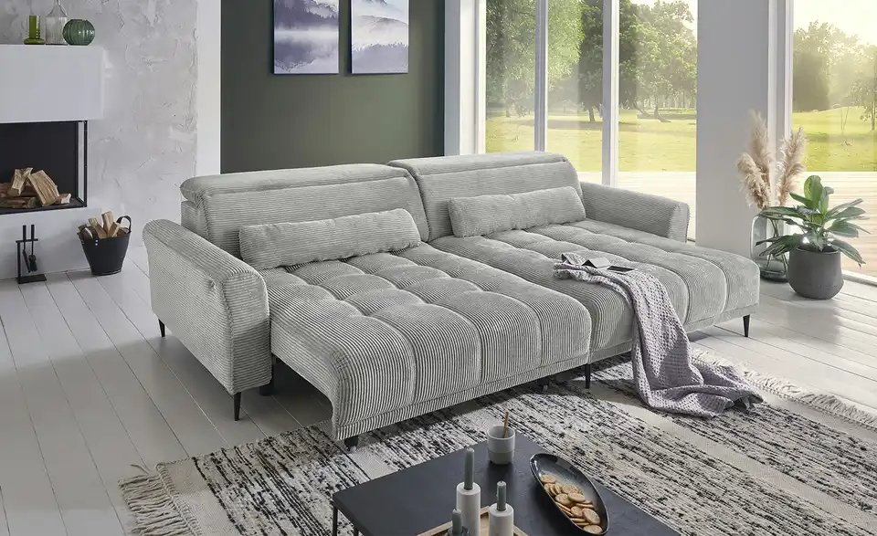 Ecksofa Logan, in Wohnsituation