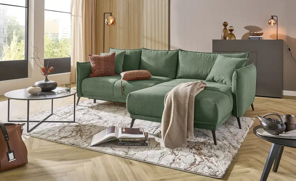 Ecksofa Vega De Luxe, in Wohnsituation