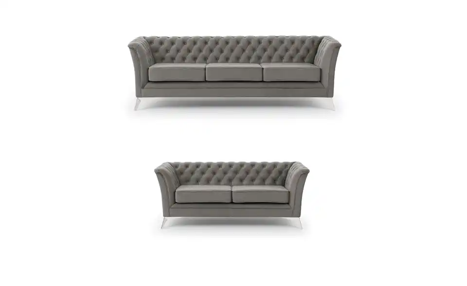 Polstergarnitur 3+2, Frontansicht